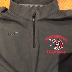 nike random quarter zip